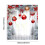 Light Filtering Christmas Curtains Art Deco Silver 51 inch 3