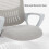 Office Chair with Lumbar Support Grey 250 lb 8