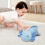 Salamander Plush Pillow Toy Blue 1