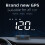 Car HUD Digital Speedometer with Backup Camera and 5
