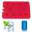 Slim 200ml Reusable Ice Pack Brick Red 1