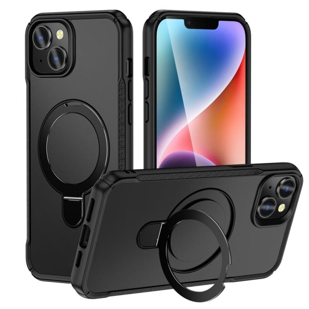 Magnetic Magsafe Case For Iphone 14 6.1 Inch Black 9336866135145