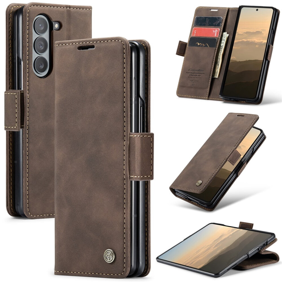 Caseme Leather Flip Wallet Case For Samsung Galaxy Z Fold 6 9336866137569