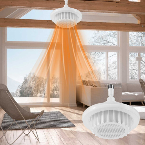 Ceramic Space Heater for Indoor Use 110V White