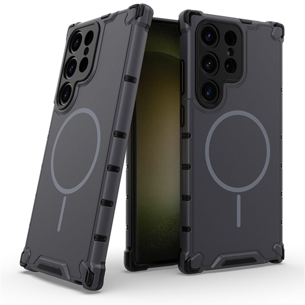 Airbag Case For Samsung Galaxy S24 Ultra 5G Magsafe Dark 9336866138078