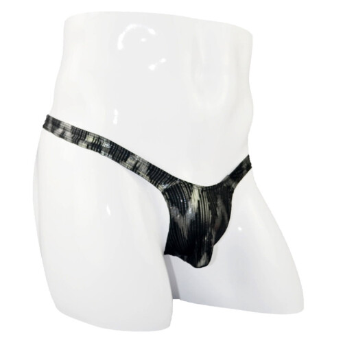 Șort de baie pentru bărbați, tanga micro elastică 1