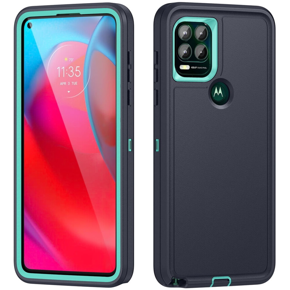 Motorola Moto G Stylus 5G 2023 Case 3-Layer Shockproof Green 9336866136852