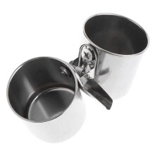 Stainless Steel Bird Bowl with Clamp for Cages