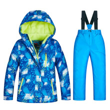 Kids Windproof Ski Jacket and Pants Set Girls Size 5-8