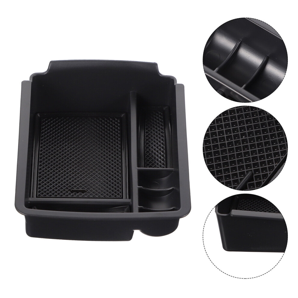 Armrest Organizer Tray For Center Console Black 902370192227