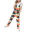 Girls Sleeveless Jumpsuit with Palm Print Adjustable Straps 1
