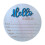 Newborn Welcome Sign Round Blue Keepsake for Party 1