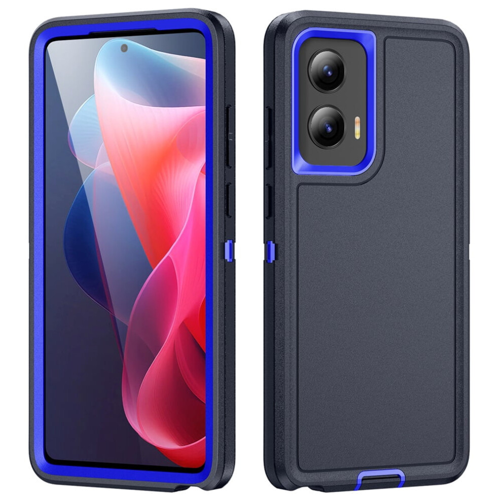 Motorola Moto G Stylus 5G 2024 Case 3-Layer Shockproof Blue 9336866130683