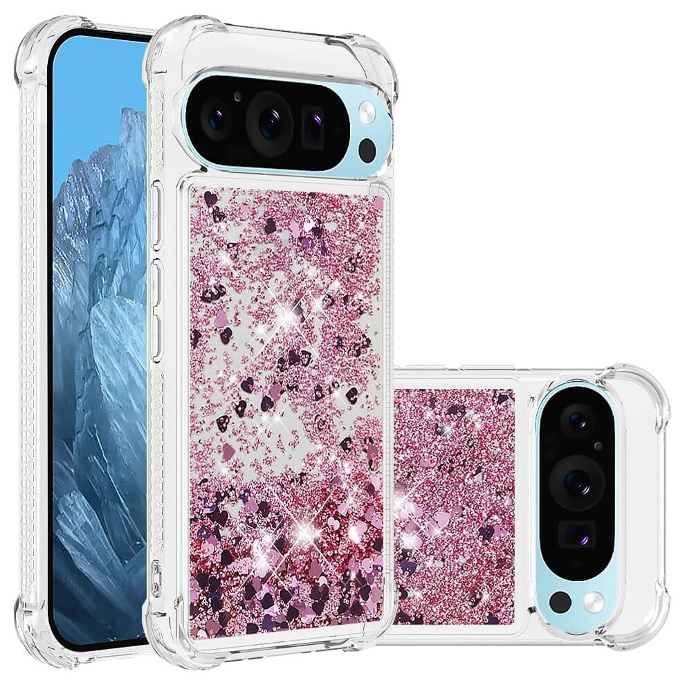 Glitter Liquid Quicksand Tpu Case For Google Pixel 9 Pro 902370183232