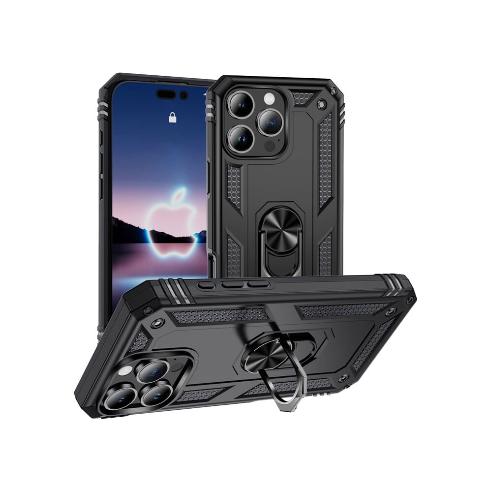 Iphone 16 Pro Case Military Grade Shockproof With Black 9336866129731