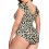 Plus size badedragt til kvinder med mavekontrol 3