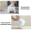 Toilet Stool Low-Step Non-Slip Base for Adults 4