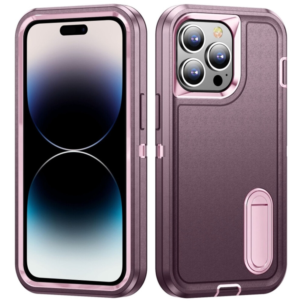 Iphone 14 Pro Max Case With Kickstand Rugged Purple 941196065810