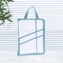 AuroraX Blue Expanding File Folder Bag 8.5 x 11 in