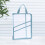 AuroraX Blue Expanding File Folder Bag 8.5 x 11 in 1