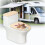Toalettsitsöverdrag Polyester Elastisk Botten Justerbar 6