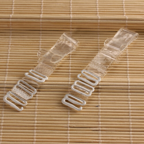 Transparent Plus Size Bra 6 Pairs Non-slip Clear Straps 2