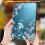 Tablet-cover til Samsung Galaxy Tab S9/S9FE Blå Blomster PU 4