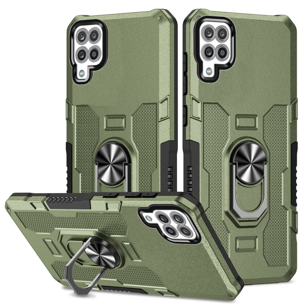 Defender Case For Samsung Galaxy A12 5G 6.5 Inch Green 941196067524