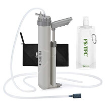 Portable 4-Stage Water Filter 1.5L/min for Hiking Camping
