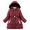 Kids Winter Hooded Padded Coat Unisex Patchwork 1