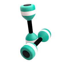 Water Dumbbells for Pool Exercise Deep Green 2 Pack
