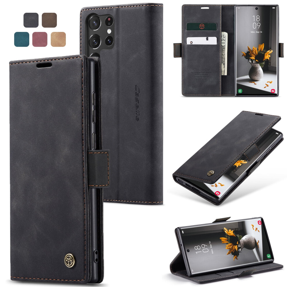Caseme Leather Flip Wallet Case For Samsung Galaxy S23 941196064875