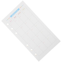 Notebook Refill Grid Paper 40 Sheets 6-Ring Binder