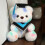 Graduation Bear Class of 2024 – White Plush Bear with Hat 3