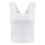 Women's summer ruched crop tank top double lined 5
