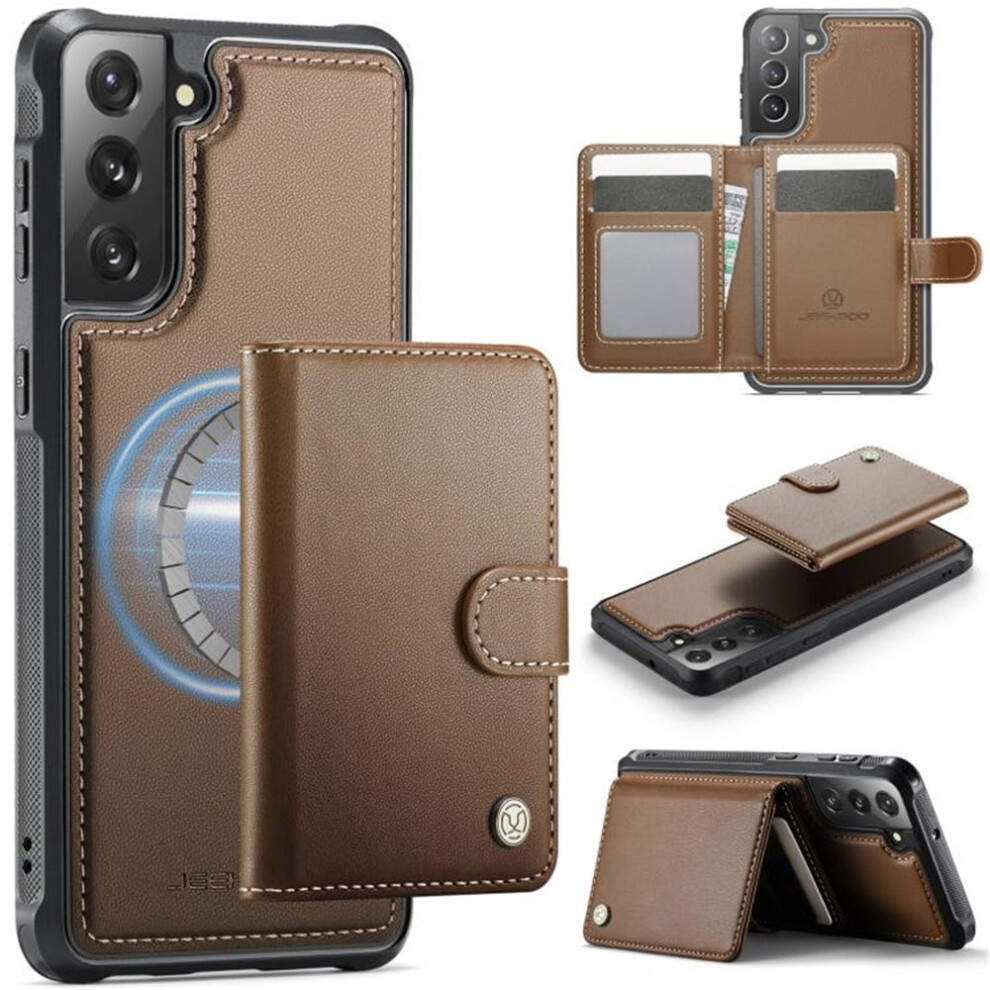 Jeehood Samsung Galaxy S21+ 5G Case Pu Leather 937196983728