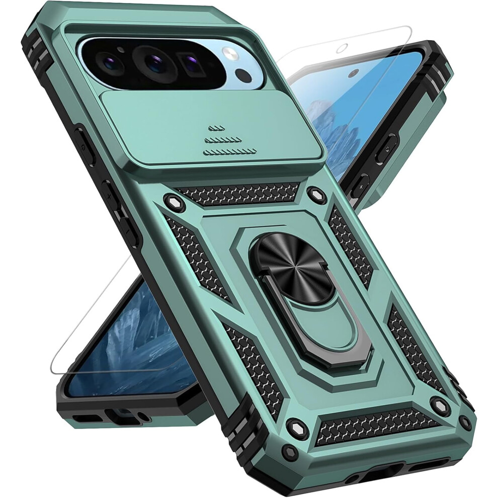 Google Pixel 9 Pro Xl Case With Slide Camera Cover Dark 9130661412803