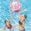 Bolas de praia infláveis transparentes com lantejoulas, 30 cm (11,8 polegadas), pacote com 3 unidades. 6