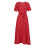 Boho maxi-jurk voor dames met stippenprint 6