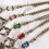 Crystal Ball Light Pendant Pull Chain 2 pcs 3