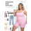 Women's Tummy Control Bodysuit Mid-Thigh Butt Lifter 6