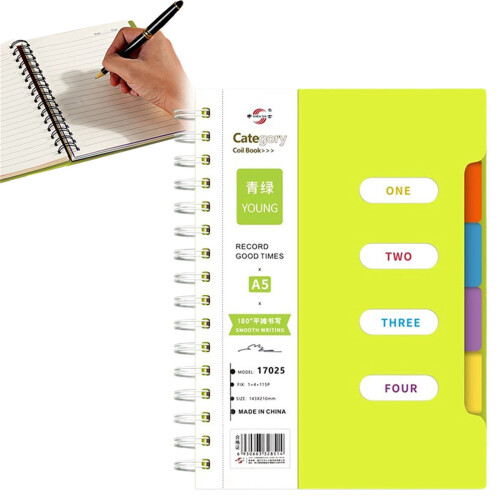 Notebook Plus Light Green 1 Pack