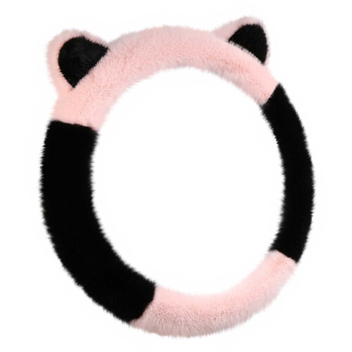 Steering Wheel Cover Kitty Ear Design Universal Fit