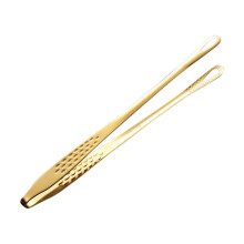 BBQ Tongs Liquidation 24cm Gold Stainless Steel