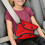 Child seat belt adjuster for car, universal fit, automatic 2