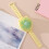 Watch Fan Battery-Powered Portable Mini Fan Yellow 5