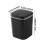 Mini plastic trash can with lid 1.5L 3