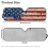 American Flag Windshield Sun Shade for Jeep Wrangler 6