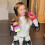 Mini karaoke machine for kids with 2 wireless mics 8