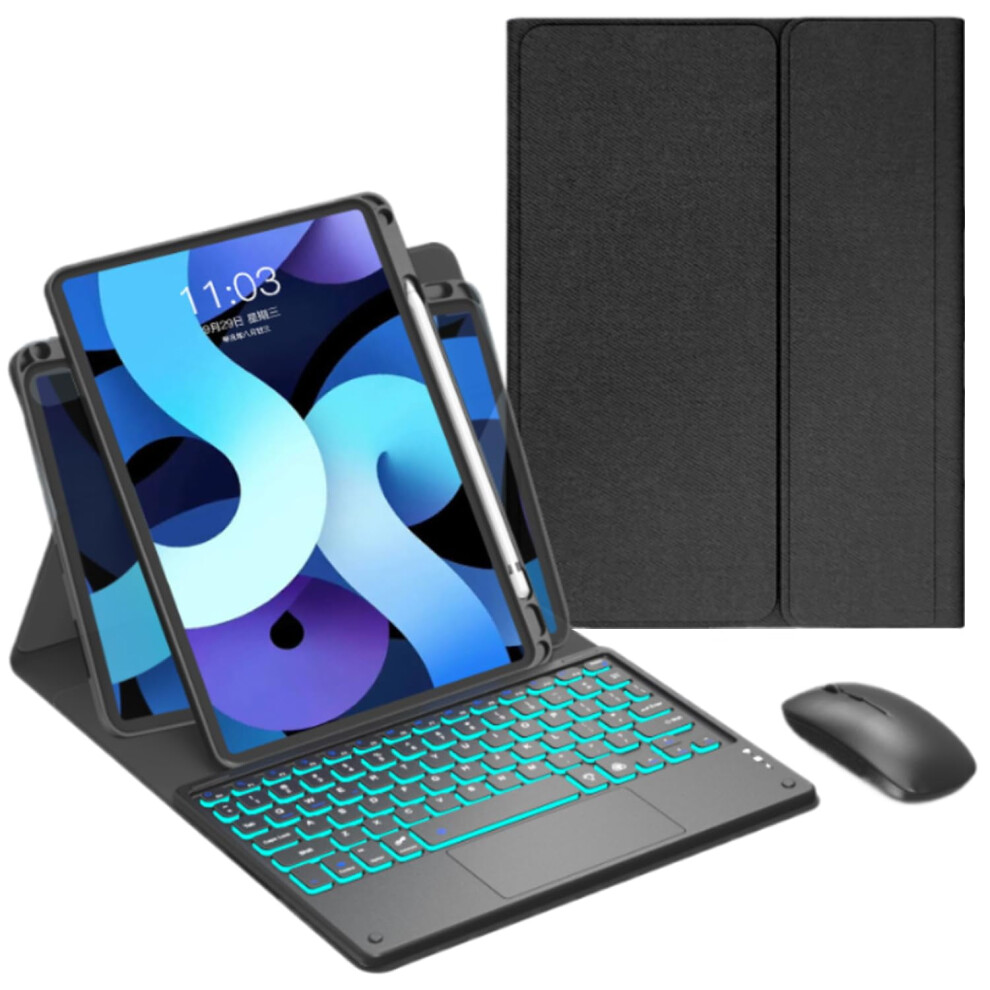 Ipad Pro 11 Inch Keyboard Case With 360 Stand And Backlit 941196071446
